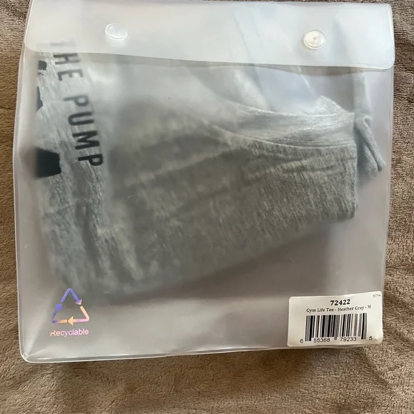 Bombshell Sportswear Gym Life Living for the Pump Crop Top T-shirt Medium - Picture 7 of 7